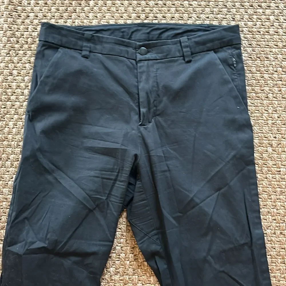 Lululemon black work pants, size 30.